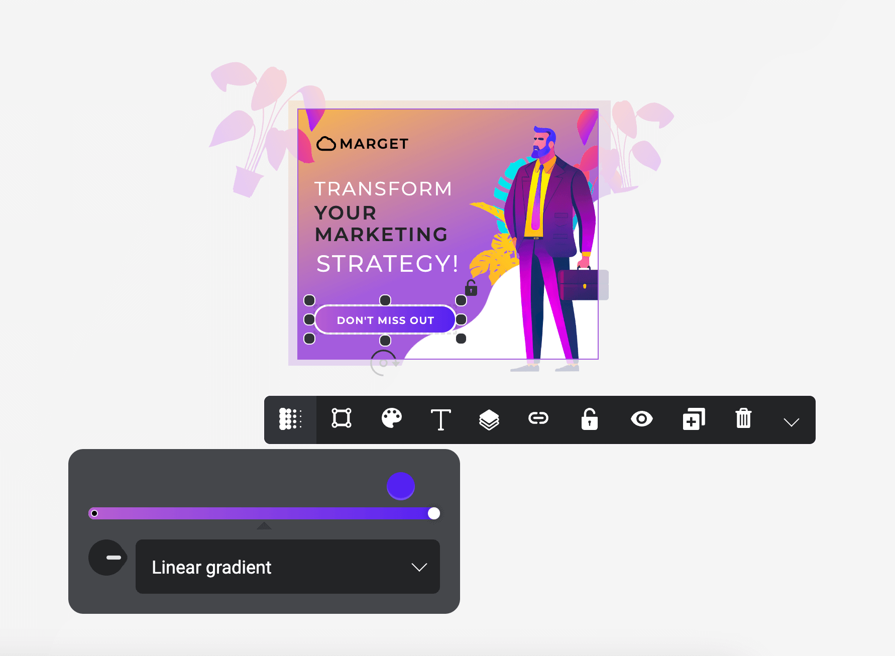 Customizing the Gradient